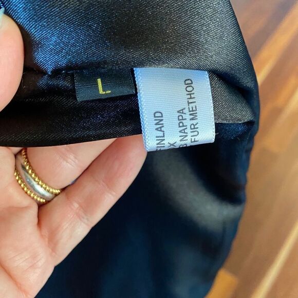 💼Lamb Nappa Leather and Fox Fur Jacket. Relaxed Fit, Stylish, Classic - Picture 7 of 16